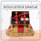 Erkek Hediyelik Bambu Çorap