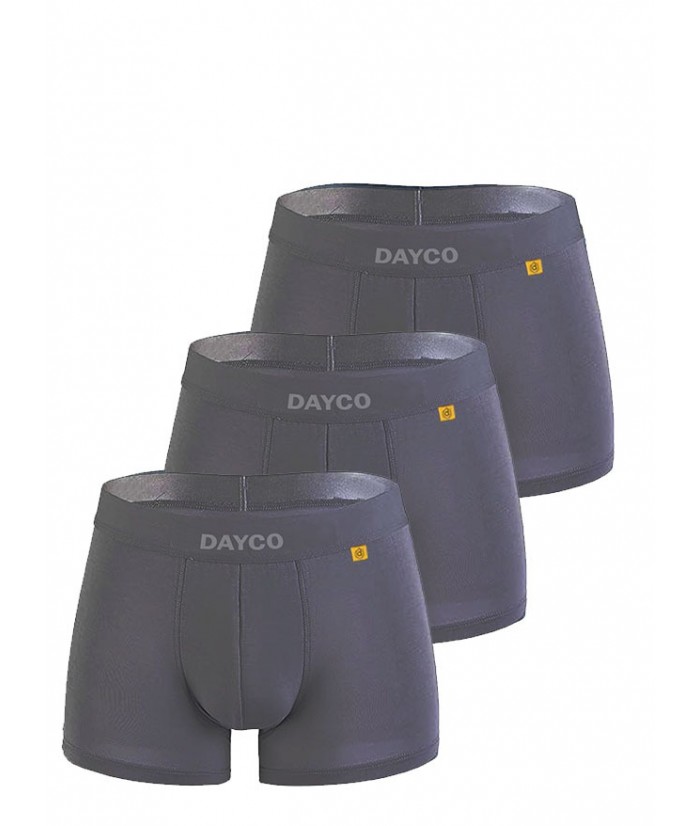 Premium Füme Renk Bambu Boxer 3'lü  Avantaj Paketi - ICB105-L-Füme