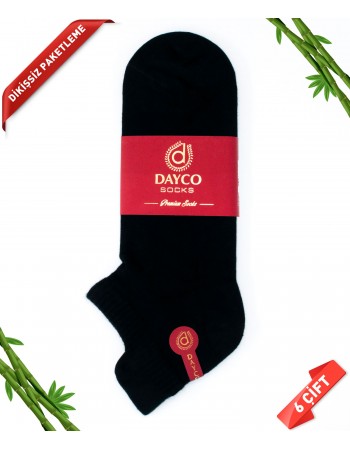 Premium Dikişsiz Bambu Erkek Kulaklı Süper Patik Çorap - 41-44 - 10581-SYH