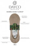 Yazlık Kadın Bambu Babet Çorap 4'lü Asorti Set - C50SBB