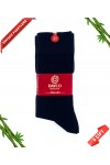 Premium Lacivert Renk Erkek Kışlık Bambu Çorap 6 Çift - 41-45 - 20601