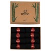 Siyah Renk Yazlık Erkek Bambu Çorap Soket 8'li Set - 478-38-40