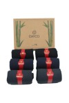 Mevsimlik Premium Erkek Bambu Çorap 6'lı Asorti Set - 482