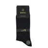 Jakarlı Siyah Renk Yazlık Erkek Bambu Çorap 6'lı Set - 10201