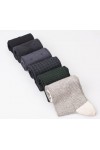 Kışlık Erkek Bambu Çorap Soket 6'lı Asorti Set - 484