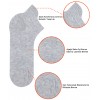 Premium Dikişsiz Bambu Erkek Kulaklı Süper Patik Çorap - 41-44 - 10584-GRML