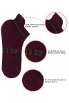Premium Dikişsiz Kulaklı Bambu Süper Patik Çorap - 35-38 - 10590-BRD-35-38