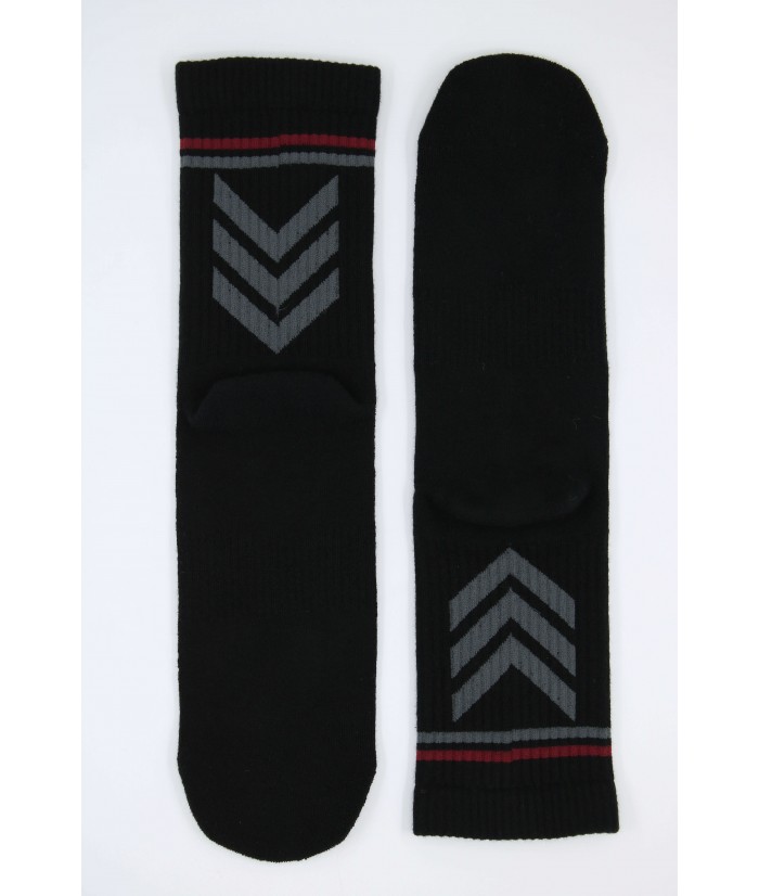 Siyah Renk Havlu Taban Kadın Spor Çorap