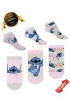 Stitch Desenli Lisanslı Orijinal Stitch Çorabı Patik Boy - DL15610707-STC-PTK-35-38