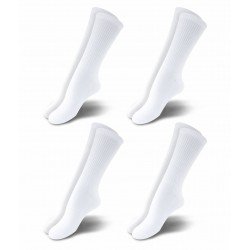 Premium Beyaz Renk Havlu Taban Soket Sporcu Çorabı - 4529-BYZ-43-46