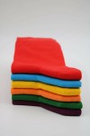 Kadın Renkli Çorap Soket 6'lı Set - 750-Renkli-35-38-SKT