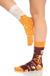 Beer Desenli Renkli Erkek Çorap Soket - 718-Beer-SKT