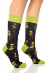 Dans Desenli Renkli Kadın Çorap Soket - 710-Dans-SKT