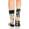 Fıçı Desenli Renkli Erkek Çorap Soket - 709-Fici-SKT