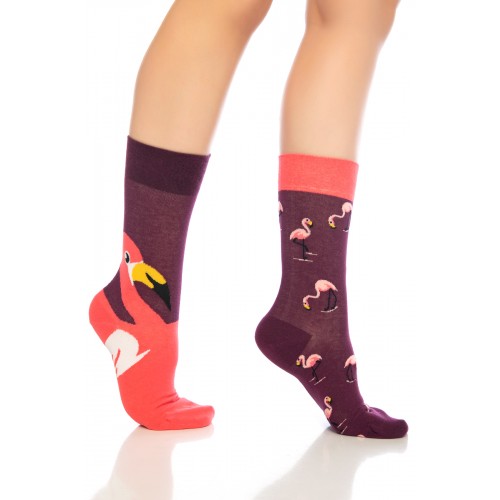 Desenli Kadın Soket Çorap