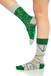 Matematik Desenli Renkli Erkek Çorap Soket - 722-Mat-SKT