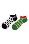 Desenli Renkli Unisex Patik Çorap Yeni Sezon - 706-Avantaj-39-42-PTK