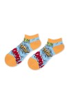 Desenli Renkli Unisex Patik Çorap Yeni Sezon - 706-Avantaj-39-42-PTK
