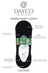 Yazlık Erkek Bambu Babet Çorap 4'lü Asorti Set - C107