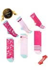 Orijinal Lisanslı Barbie Desenli Soket Çorap 3lü Asorti - DL15610713-BARBIE-31-34