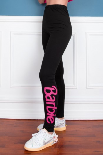 Orijinal Lisanslı Barbie Temalı Kadın Tayt - BRBTYT-57369-M