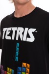 Orijinal Lisanslı Tetris Desenli Erkek T-Shirt Şort Takım - TETRS-55219-L