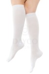 Beyaz Renk Premium Bambu Dikişsiz Kadın Dizaltı Çorap(1 çift) - 390-BYZ-35-38