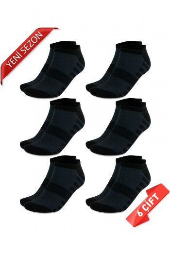 Premium Dikişsiz Bambu Erkek Süper Patik Çorap - 41-45 - 10531-SYH