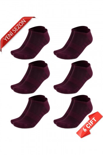 Premium Dikişsiz Bambu Erkek Süper Patik Çorap - 41-45 - 10535-BRD