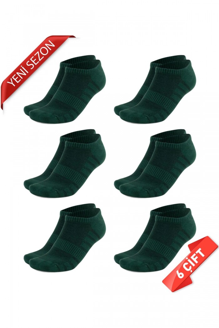 Premium Dikişsiz Bambu Erkek Süper Patik Çorap - 41-45 - 10536-YSL