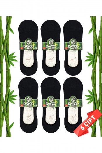 Füme Erkek Bambu Babet Çorap 6'lı Set - C106FUME-6