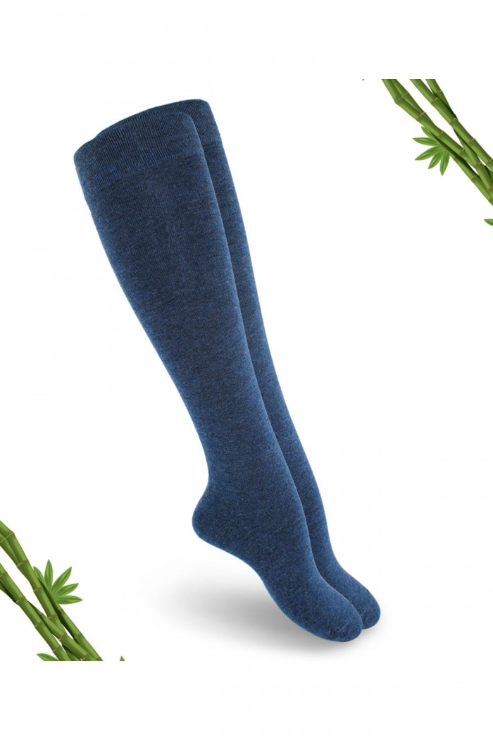 Premium Bambu Kadın Dizaltı Çorap (1 Çift) - 386-JNML-39-42