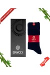 Premium Lacivert Renk Erkek Kışlık Bambu Çorap 6 Çift - 41-45 - 20601