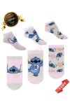Stitch Desenli Lisanslı Orijinal Stitch Çorabı Patik Boy - DL15610707-STC-PTK-31-34